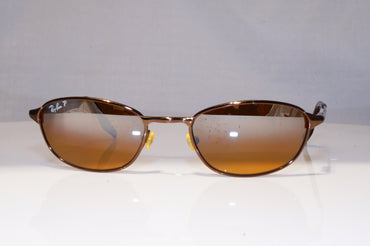 RAY-BAN Mens Mirror Vintage 1990 Sunglasses Brown Rectangle RB 3023 014/84 22054