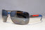 PRADA Mens Polarized Mirror Designer Sunglasses Blue SILVER SPS 54I DG12F2 20687