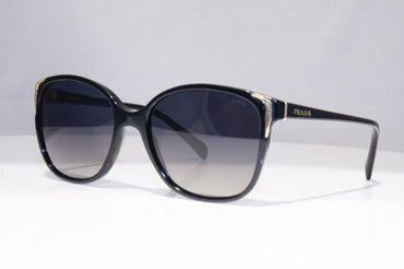 PRADA Womens Polarized Designer Sunglasses Black Butterfly SPR 010 1AB-5W1 18217
