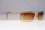 EMPORIO ARMANI Mens Womens Designer Sunglasses Gold Rectangle 1537 743/89 22056