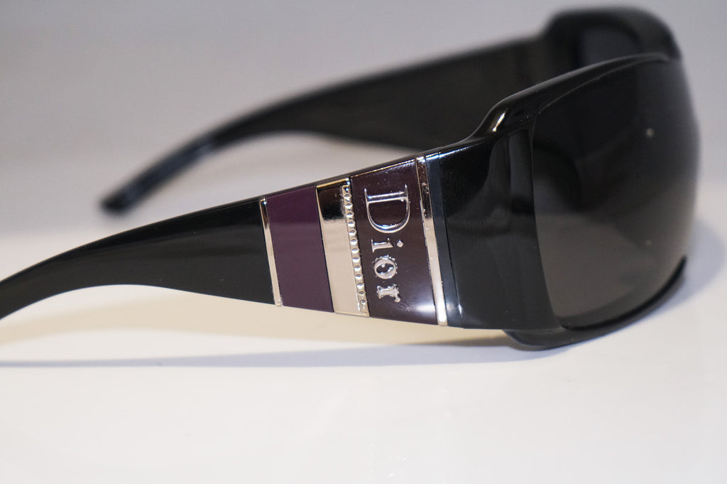 DIOR Womens Designer Sunglasses Black Shield STRIPES 2 SZDJC 15479