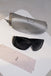 DIOR Womens Designer Sunglasses Black Shield STRIPES 2 SZDJC 15479