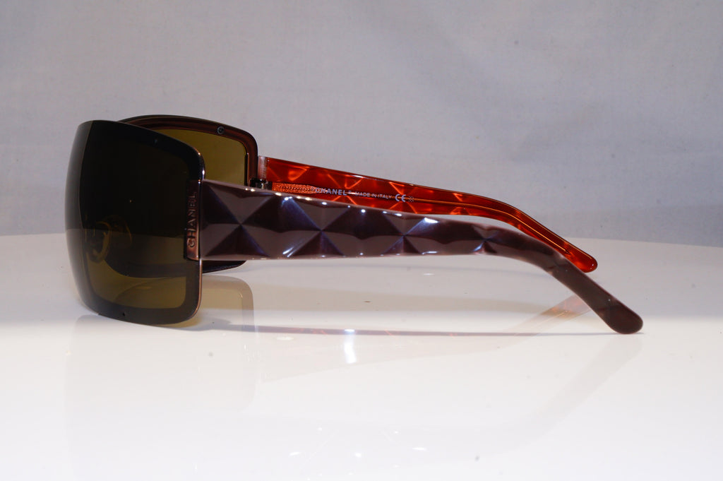 CHANEL Womens Designer Sunglasses Brown Shield 4126 296/73 22049