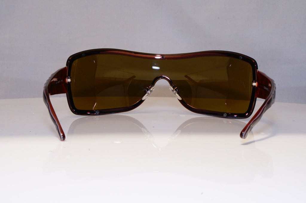 CHANEL Womens Designer Sunglasses Brown Shield 4126 296/73 22049