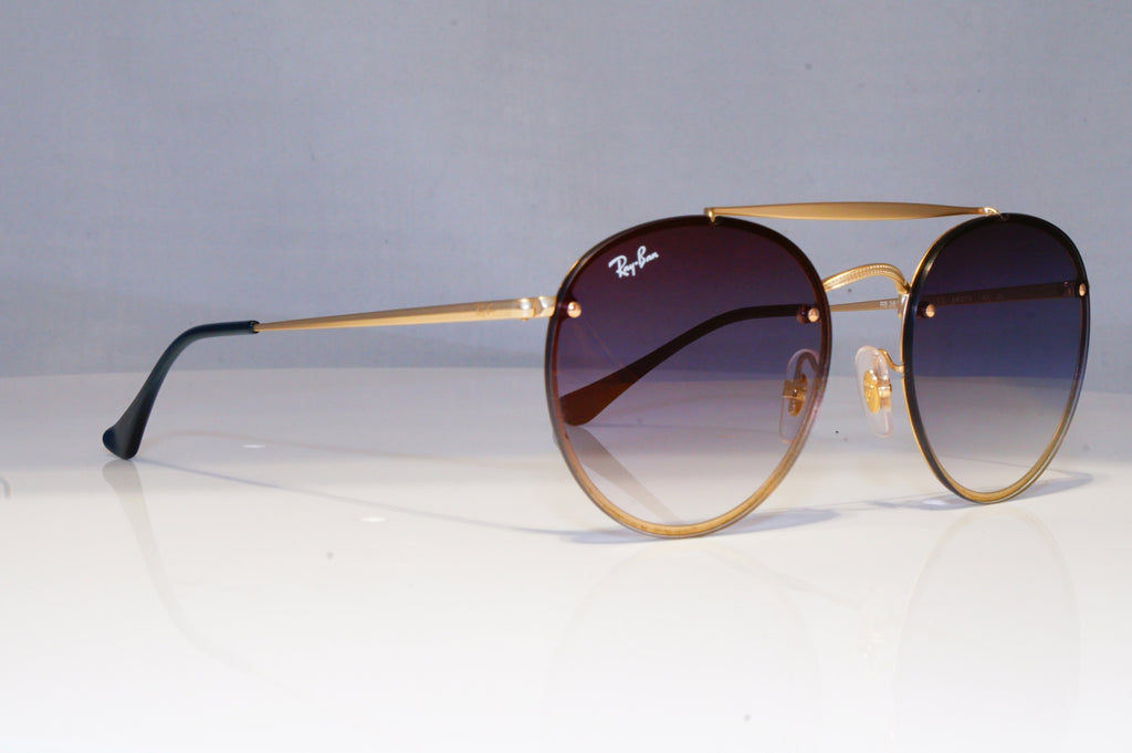 RAY-BAN Mens Womens Designer Sunglasses Gold Round RB 3614 9140/0S 20717