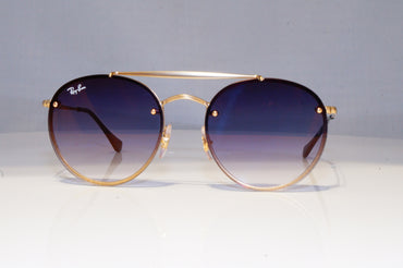RAY-BAN Mens Womens Designer Sunglasses Gold Round RB 3614 9140/0S 20717
