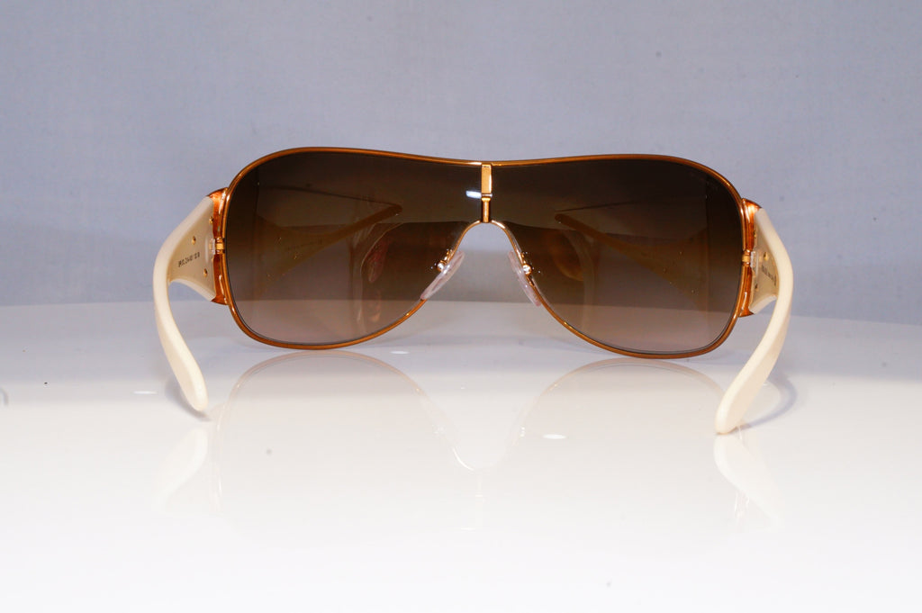 PRADA Mens Womens Designer Sunglasses White Shield SPR 57L ZVA-6S1 20686