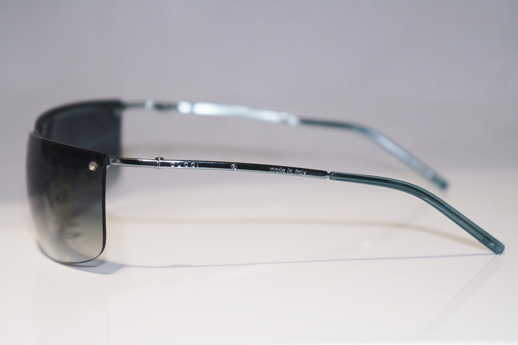 GUCCI Vintage Mens Designer Sunglasses Teal Wrap GG 2653 L7EBB 15441