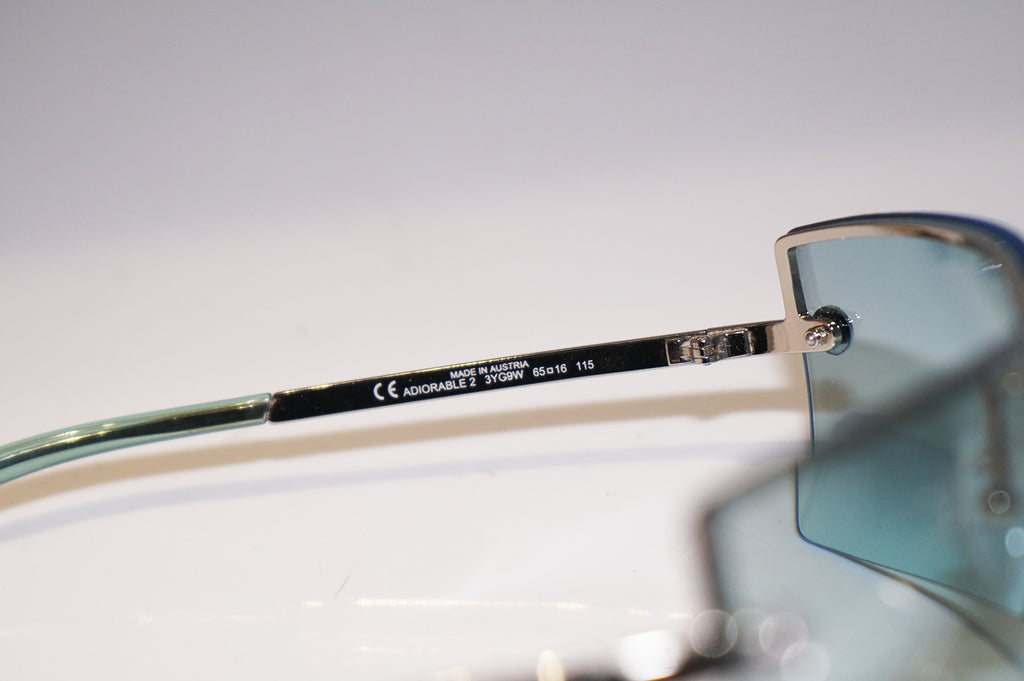 DIOR Womens Unisex Designer Sunglasses Silver Rectangle ADIORABLE 2 3YG9W 15582