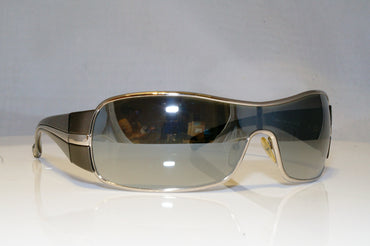 PRADA Mens Designer Sunglasses Silver Shield SPR 61I 1BC-4S1 17520