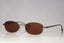 CHANEL Vintage Womens Designer Sunglasses Brown Oval 2006 C108 16368