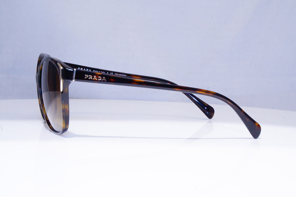 PRADA Womens Polarized Designer Sunglasses Brown Butterfly SPR 010 2AU-6E1 18231