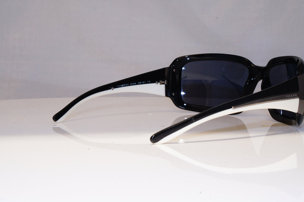 PRADA Mens Womens Designer Sunglasses Black Wrap SPR 01H 1AB-1A1 22041