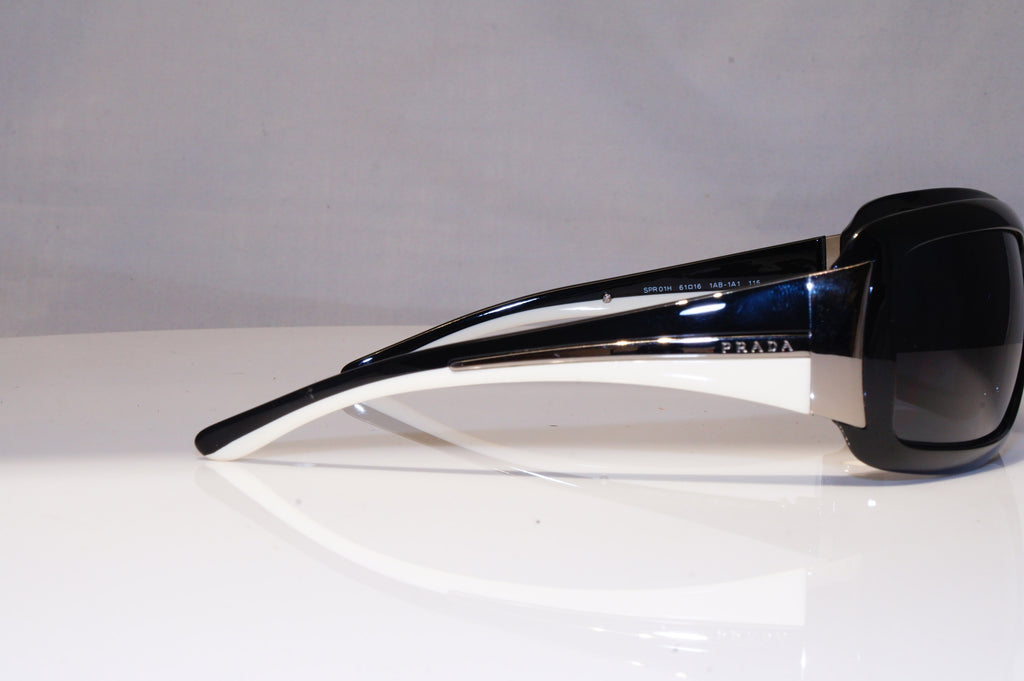 PRADA Mens Womens Designer Sunglasses Black Wrap SPR 01H 1AB-1A1 22041