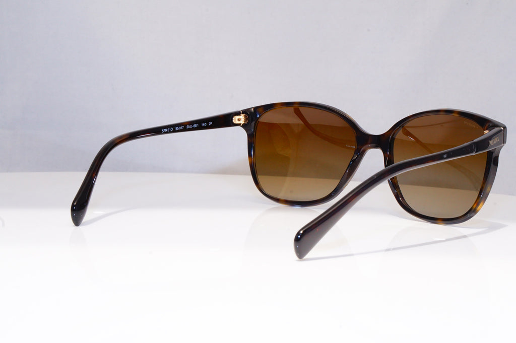 PRADA Womens Polarized Designer Sunglasses Brown Butterfly SPR 010 2AU-6E1 18231