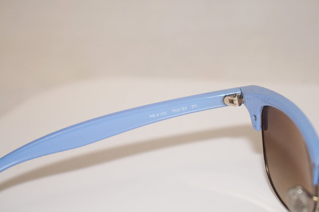 RAY-BAN Womens Designer Sunglasses Blue Clubmaster RB 4132 765/32 16091