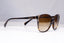 PRADA Womens Polarized Designer Sunglasses Brown Butterfly SPR 010 2AU-6E1 18231