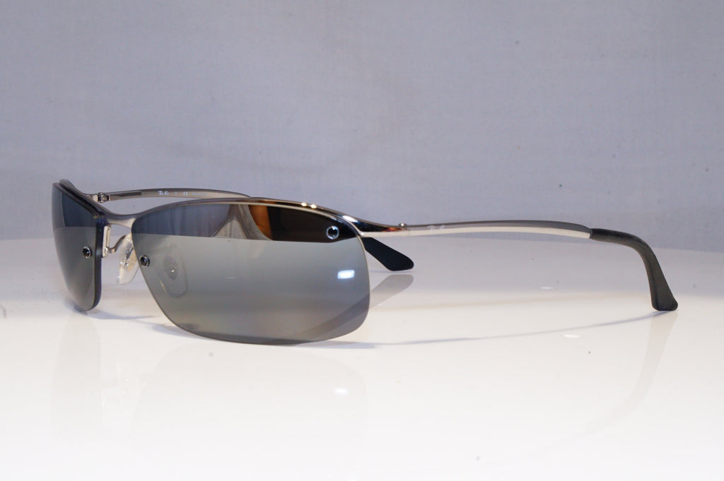 RAY-BAN Mens Polarized Mirror Designer Sunglasses FLIGHT RB 3183 004/82 20671