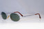 RAY-BAN Mens Vintage 1990 Designer Sunglasses Silver Oval RB 3042 W2948 19492