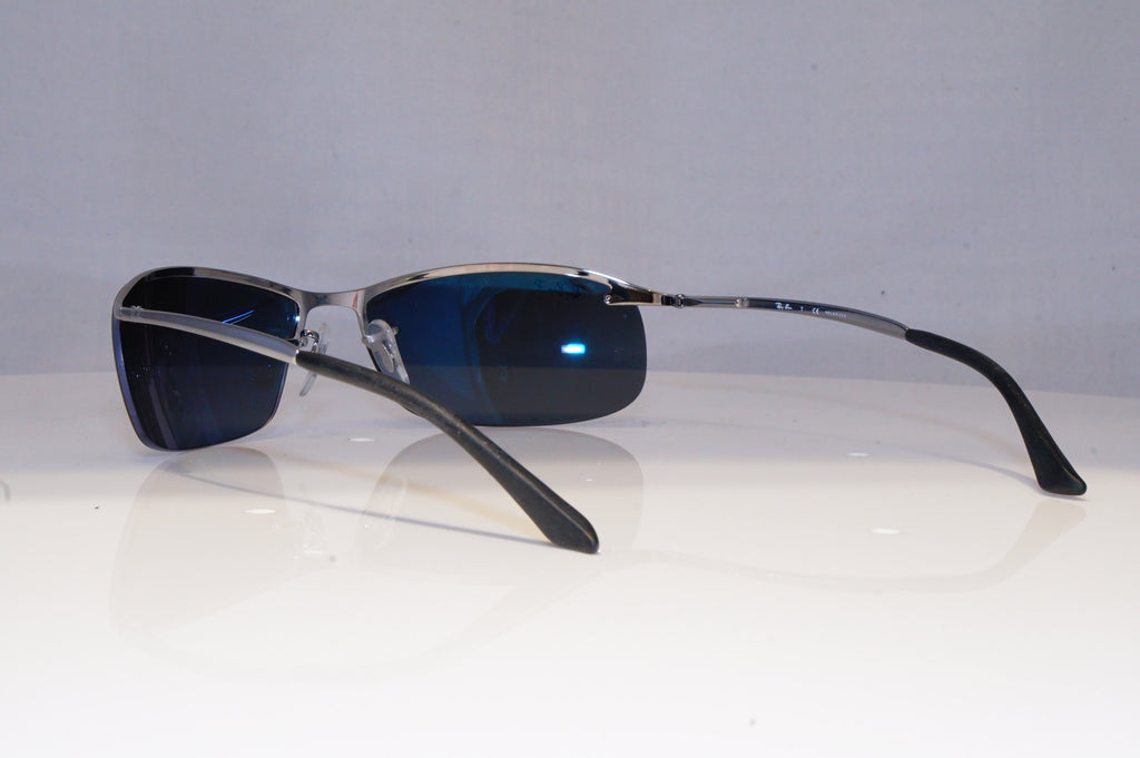 RAY-BAN Mens Polarized Mirror Designer Sunglasses FLIGHT RB 3183 004/82 20671