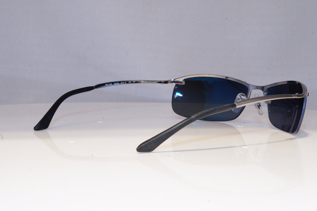 RAY-BAN Mens Polarized Mirror Designer Sunglasses FLIGHT RB 3183 004/82 20671