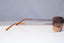 EMPORIO ARMANI Mens Womens Vintage Sunglasses Brown Rectangle 201 1228 22050
