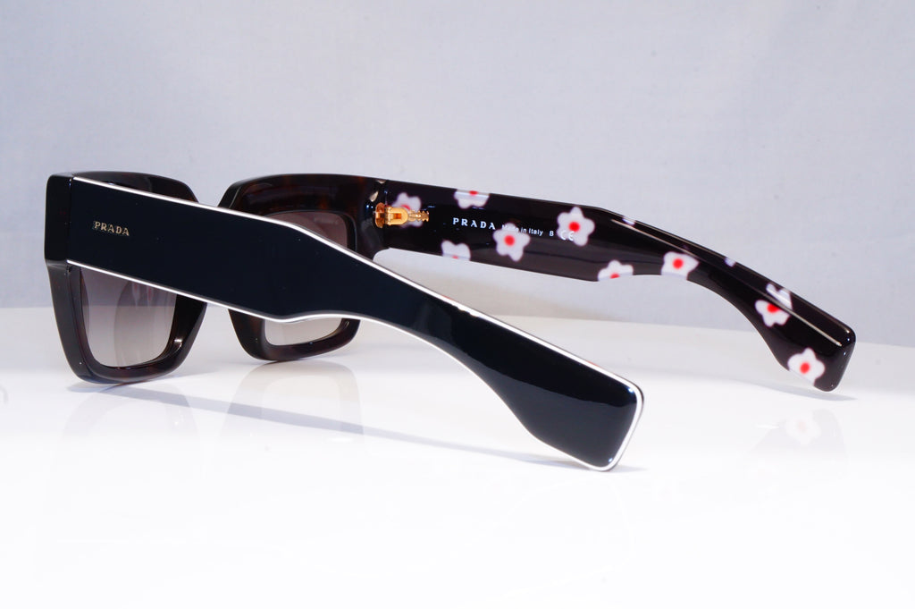 PRADA Womens Designer Sunglasses Brown Square FLORAL SPR 28P 2AU-0A7 18200