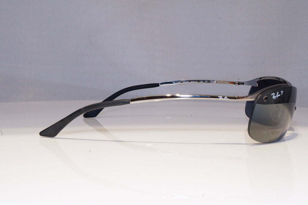 RAY-BAN Mens Polarized Mirror Designer Sunglasses FLIGHT RB 3183 004/82 20671