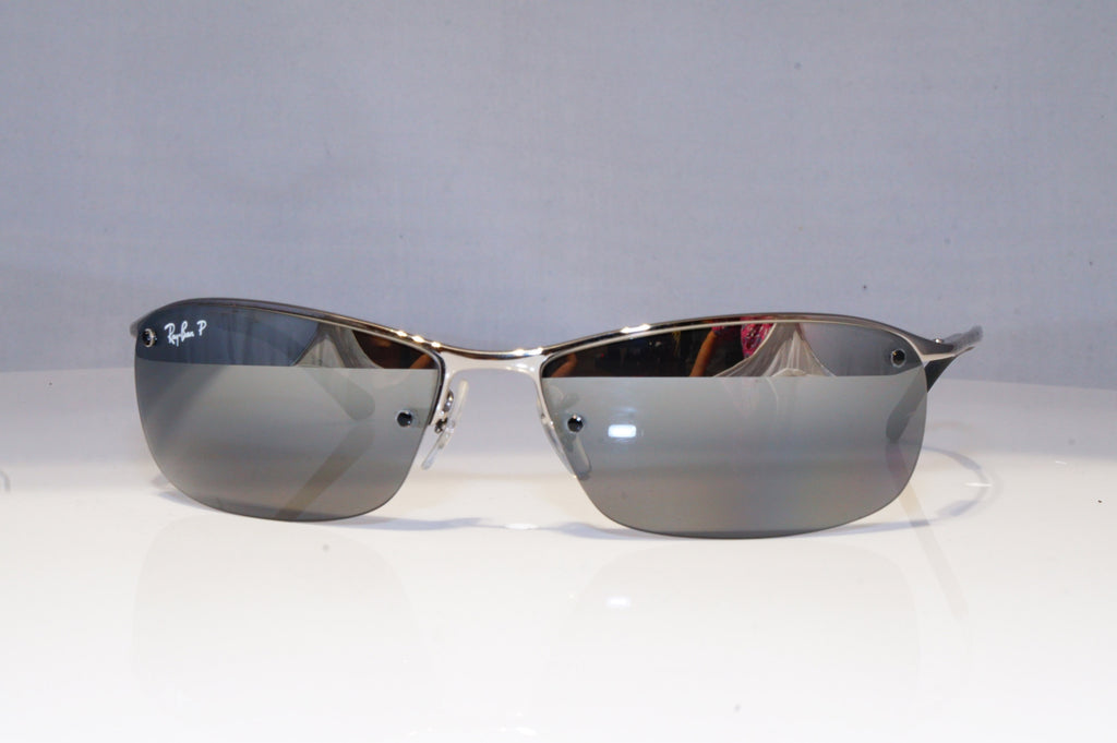 RAY-BAN Mens Polarized Mirror Designer Sunglasses FLIGHT RB 3183 004/82 20671