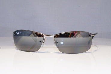 RAY-BAN Mens Polarized Mirror Designer Sunglasses FLIGHT RB 3183 004/82 20671