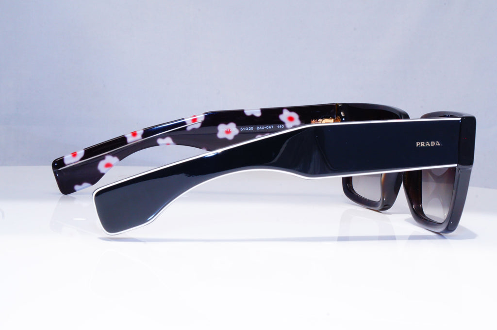 PRADA Womens Designer Sunglasses Brown Square FLORAL SPR 28P 2AU-0A7 18200
