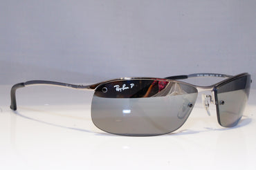 RAY-BAN Mens Polarized Mirror Designer Sunglasses FLIGHT RB 3183 004/82 20671