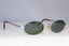 RAY-BAN Mens Vintage 1990 Designer Sunglasses Silver Oval RB 3042 W2948 19492