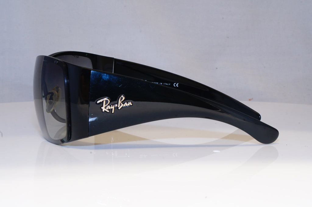 RAY-BAN Mens Designer Sunglasses Black Shield RB 3361 002/8G 19478