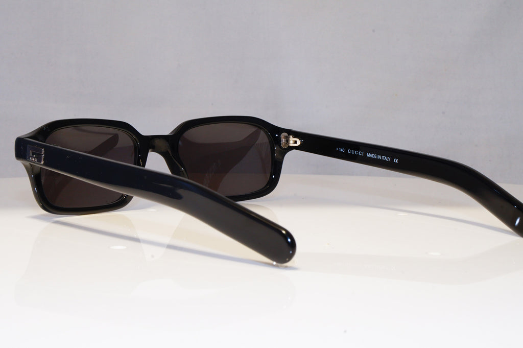 GUCCI Mens Vintage 1990 Designer Sunglasses Black Rectangle GG 1177 807 22040