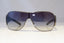 PRADA Mens Womens Designer Sunglasses Black Shield SPR 57L 5AV-3M1 20853