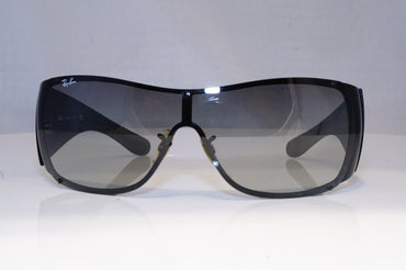 RAY-BAN Mens Designer Sunglasses Black Shield RB 3361 002/8G 19478