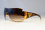 PRADA Mens Womens Unisex Designer Sunglasses Brown Shield SPR 57L 70E-6S1 20857