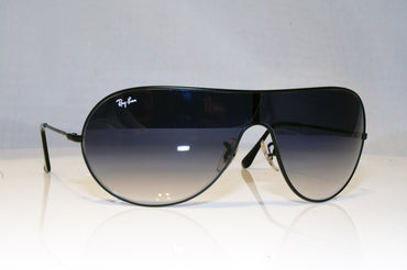 RAY-BAN Mens Designer Sunglasses Black Shield RB 3250 006/8G 17488