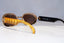 CHRISTIAN DIOR Womens Vintage Designer Sunglasses Gold Rectangle CARLA 42W 22037