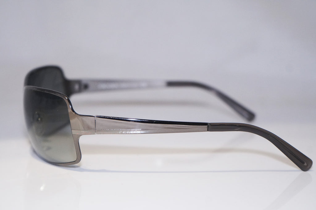 PRADA Mens Designer Sunglasses Silver Rectangle SPR 60F 5AV-3M1 15556