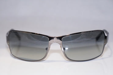 PRADA Mens Designer Sunglasses Silver Rectangle SPR 60F 5AV-3M1 15556