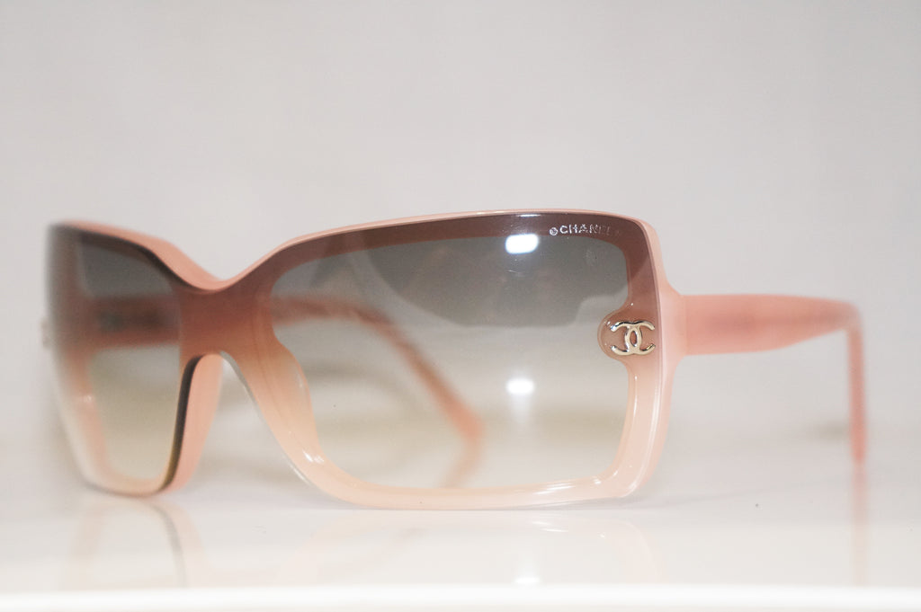 CHANEL Boxed Womens Designer Sunglasses Pink Shield 5065 C671/8G 16295