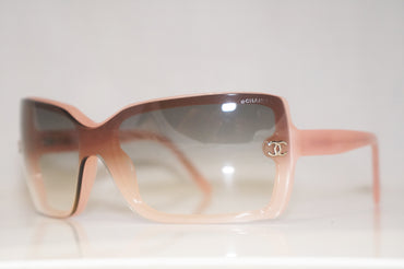 CHANEL Boxed Womens Designer Sunglasses Pink Shield 5065 C671/8G 16295
