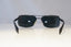 PRADA Mens Designer Sunglasses Black Rectangle SPS 50N 1BO-1A1 20841