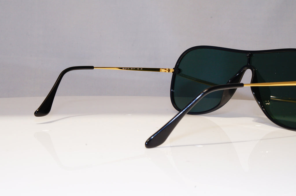 RAY-BAN Mens Designer Sunglasses Grey Shield RB 4311 601/71 22042