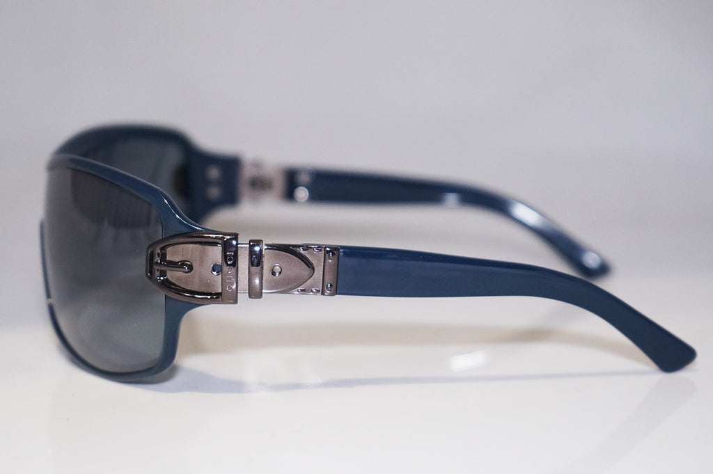 GUCCI Womens Designer Buckle Sunglasses Blue Shield GG 2590 BMEH0 15454