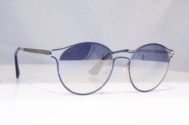 PRADA Mens Womens Unisex Designer Sunglasses Blue Round SPR 62S TFM-5RO 18794