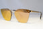PRADA Womens Polarized Mirror Sunglasses Gold CINEMA SPR 68T ZVN-5N2 20846