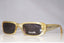 DIOR New Vintage Womens Designer Sunglasses Ochre Rectangle NATACHA 72S 15572